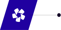 Fan with blue background