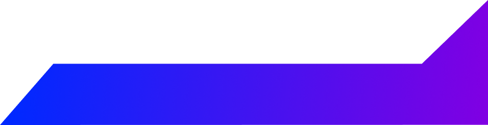 White and Blue Arrow
