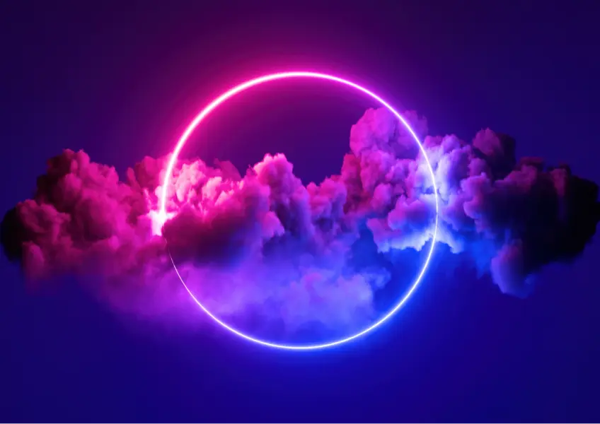 Ai Eclipse Image with Cloud