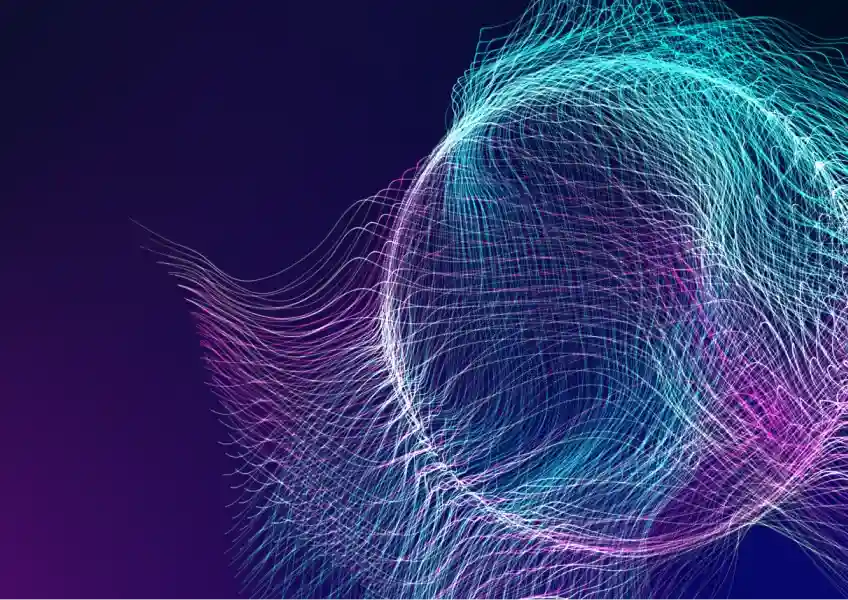 Ai Circle Image with Waves